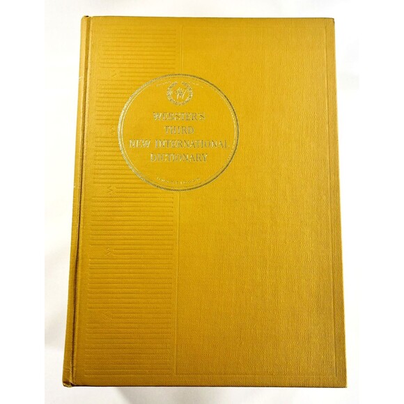 Webster's Third New International Dictionary Unabridged G&C Merriam 1971 - Picture 1 of 11